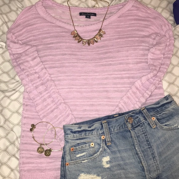 American Eagle Outfitters Sweaters - light pastel purple American Eagle sweater